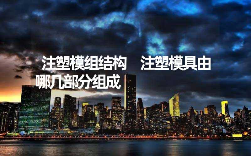 注塑模组结构 注塑模具由哪几部分组成